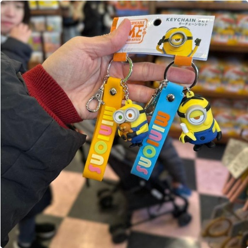 [1/26/2025-10:39-410] Keychain Rubber Silicone Minions Fill 2 